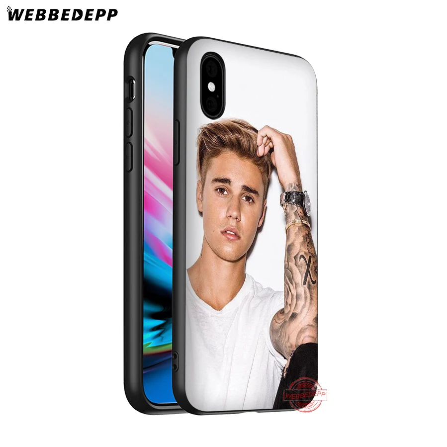 WEBBEDEPP Джастин Бибер Мягкий силиконовый чехол для iPhone 8 7 6S 6 Plus 11 Pro XS Max XR X 5 5S SE