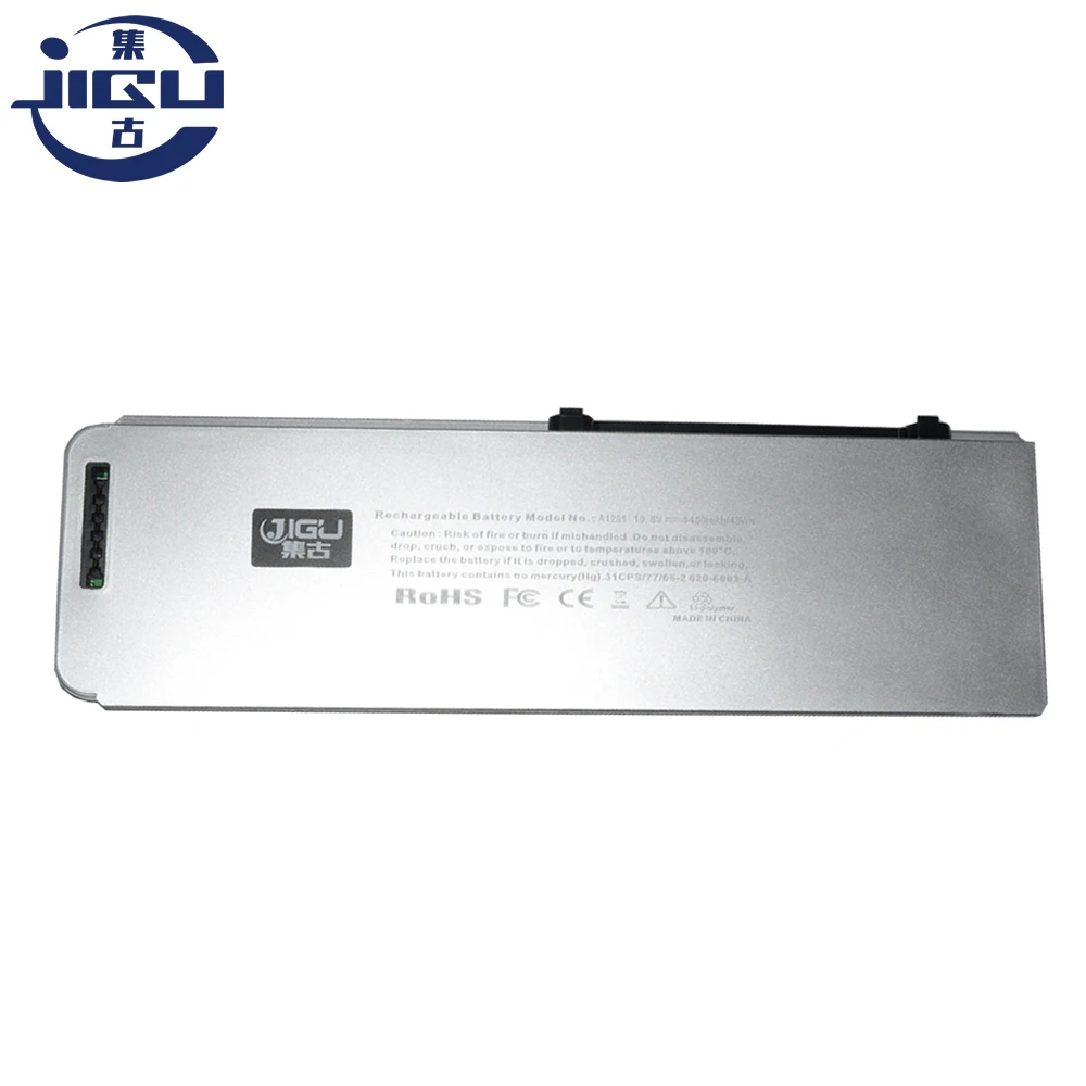 

JIGU Silver Laptop Battery For APPLE MacBook Pro 15" A1286 (2008 Version) A1281 MB772 MB772*/A MB772J/A MB772LL/A 48WH 10.8V