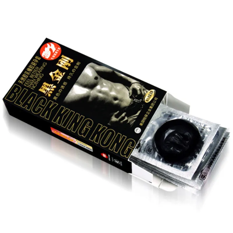 Удовольствие черное издание 20 шт латексные презервативы прочные анти