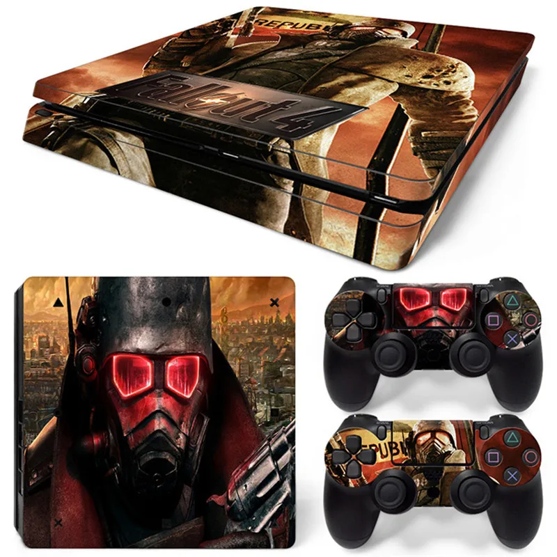 OST стикер Fall Out дизайн виниловая наклейка кожи для Play station 4 Slim консоль и