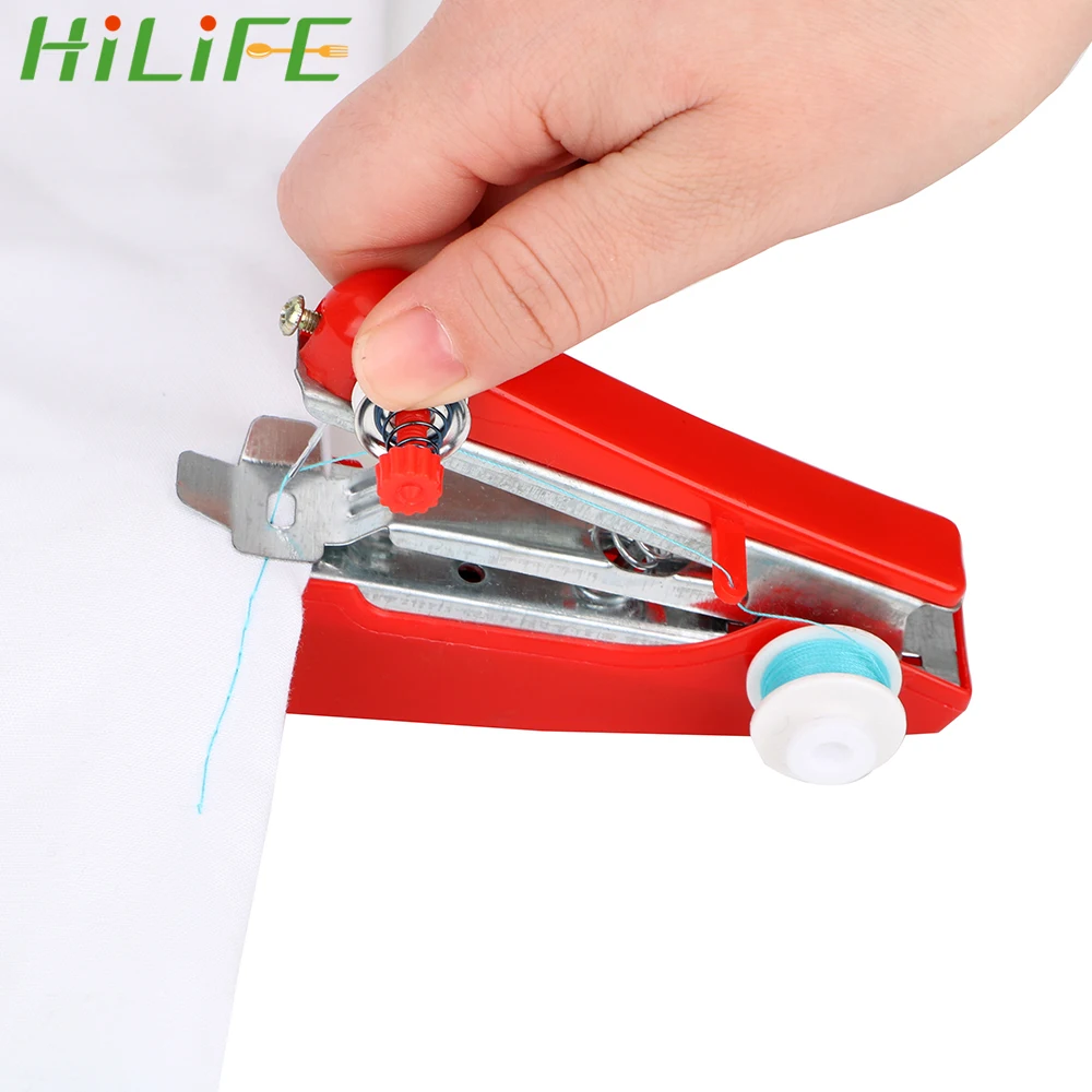 Портативная швейная мини машинка HILIFE разные цвета простые инструменты для шитья