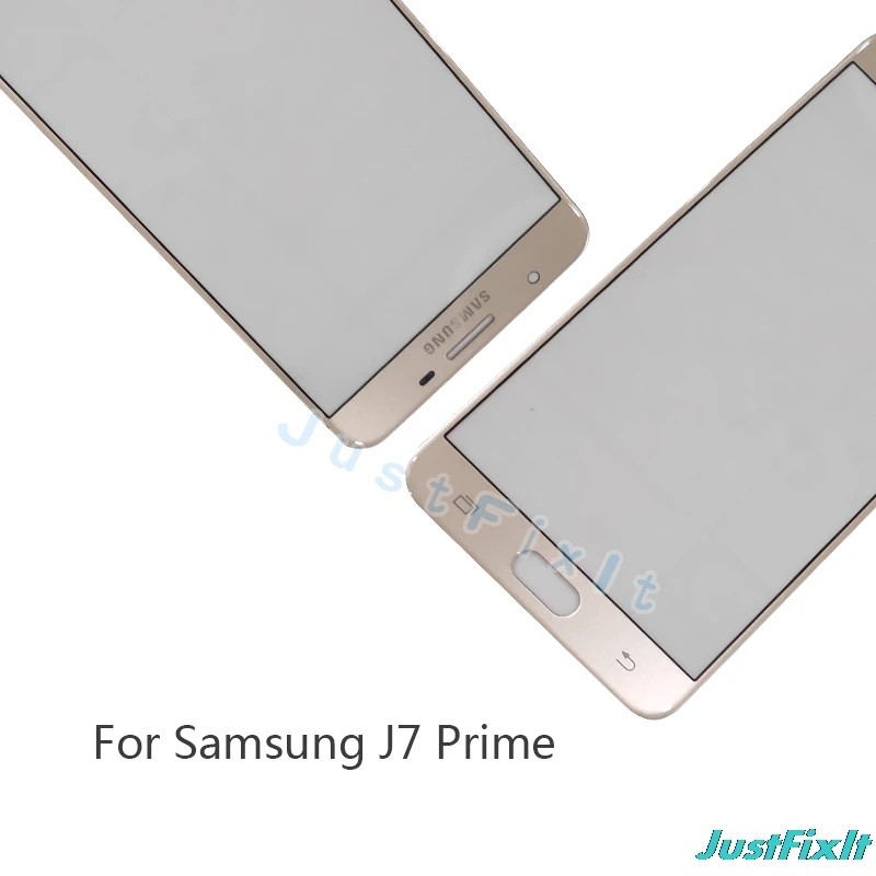 J7 prime внешнее стекло для Samsung Galaxy Переднее Сенсорная панель дигитайзер Датчик