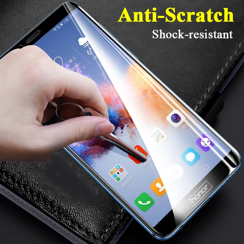 honor 7x Protective glass on for huawei x7 7 x tempered screen protector glas honor7x sheet armor honer protection protect 9 cam | Мобильные