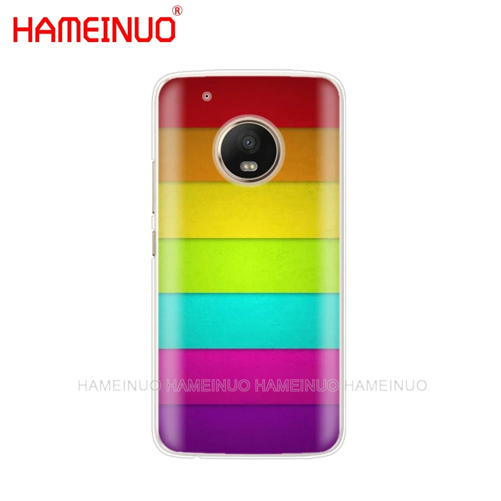 HAMEINUO разноцветный чехол для телефона Motorola Moto X4 C G6 G5 G5S G4 Z2 Z3 PLAY PLUS|Бамперы| |