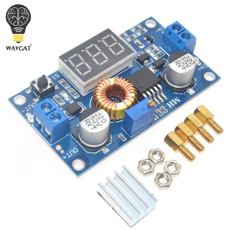 5PCS5A75WXL4015 Регулируемый понижающий модуль 4 0 38 в для источника питания 1 25 36 в|dc-dc
