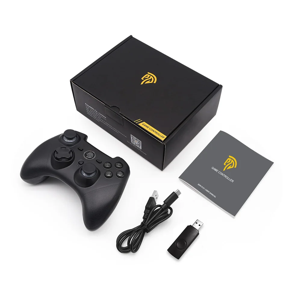 EasySMX ESM-9101 геймпад для Xiaomi Mi tv Box 3 S игровой контроллер с полное колебание Turbo Android геймпад для ПК PS3 телефон