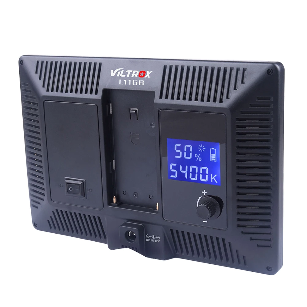 Viltrox L116B камера Супер тонкий ЖК-дисплей с регулируемой яркостью студийная