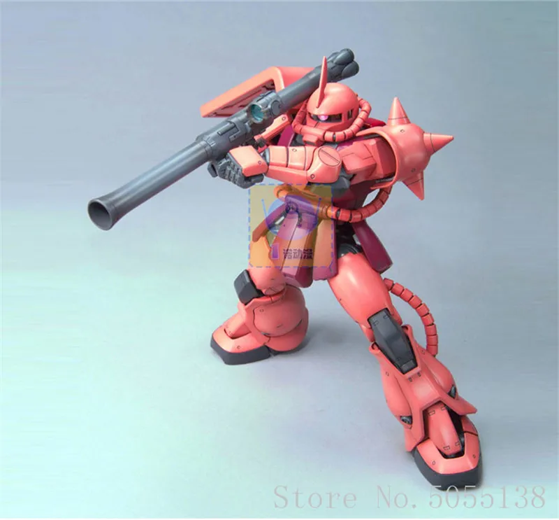 Bandai Gundam модели в наличии на складе сборе 49834 мг 1/100 MS-06S CHAR S Заку Ver2.0 робот Гандам