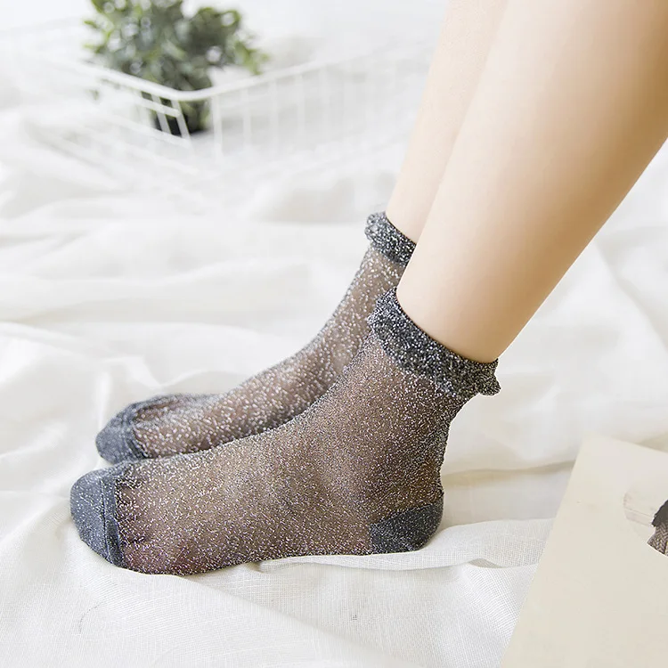 2 пары летние Для женщин Сексуальная Новинка прозрачные полоски чистая кружевные