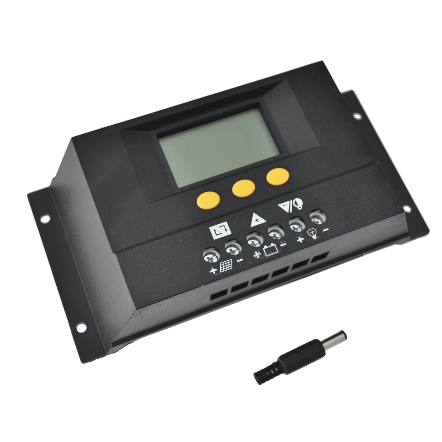 30A 12 V/24 V Интеллектуальный lcd PWM солнечный контроллер заряда солнечная панель