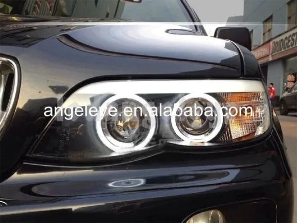 Передсветильник фара CCFL Angel Eyes SN для BMW X5 E53 2004-2006 лет | Автомобили и мотоциклы