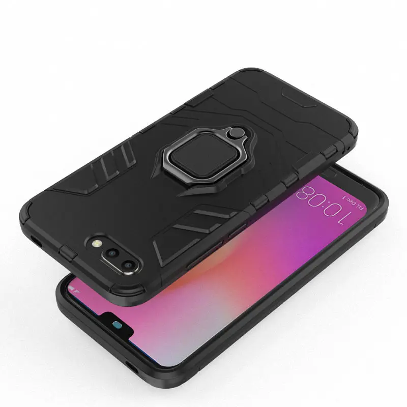 for Huawei Honor 10 COL-L29 COL-AL00 Ring Case Car Holder Phone Note RVL-AL10 Hard Armor Cover | Чехлы для смартфонов