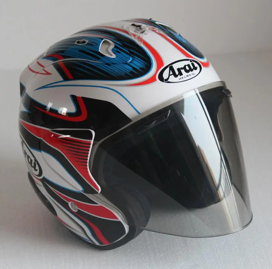 Design 17 ARAI 3/4 шлем мотоциклетный шлем полушлем открытый шлем-каска для мотокросса Размер: S M L XL XXL, Capacete - Цвет: Design 17