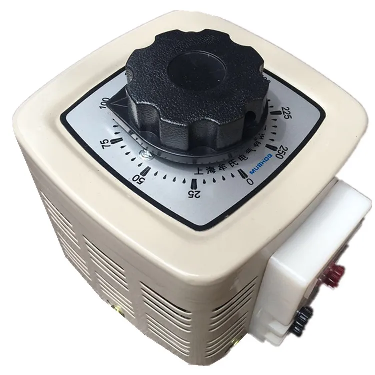 Напряжение регулятор 500W Полный Медный TDGC2-0.5KVA однофазный 220V выход 0-300V