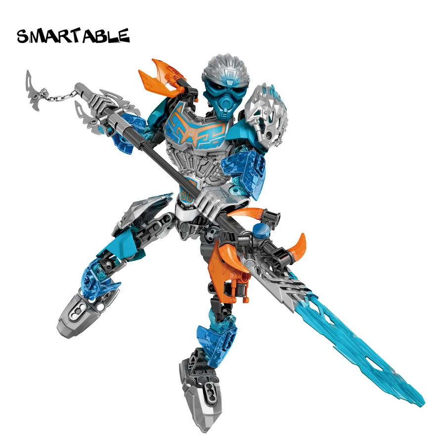 

Smartable BIONICLE Akida Creature of Water+Gali Water Sea Shepherd Building Block Toy Compatible MajorBrand 71302+71307 BIONICLE