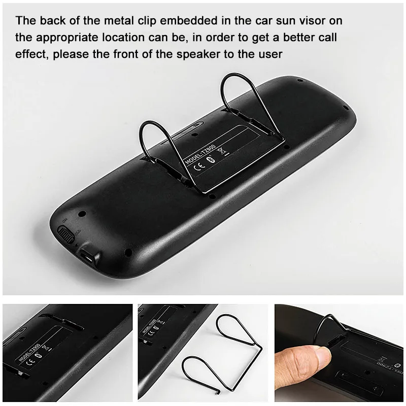 TZ900 автомобильный солнцезащитный козырек Bluetooth голосовая передача Беспроводная