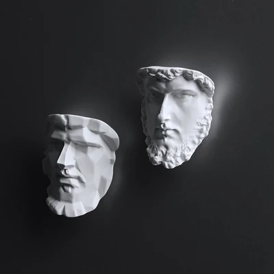 Alexander 2pcs Европейский 3D декоративный холодильник магнитная паста имитация штукатурки каучуковая фигурка Магнитная паста - Цвет: Alexander 2pcs