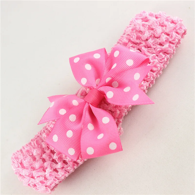 2 шт./партия детские вязаные эластичные резинки головная повязка для