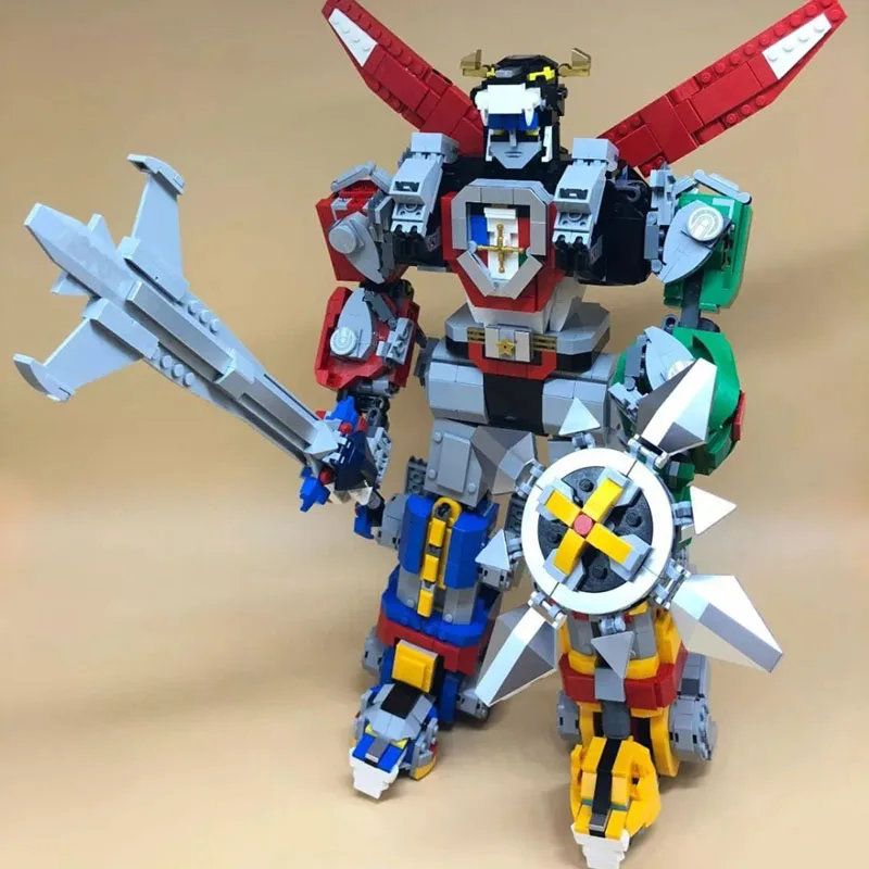 Идеи серии Voltron Defender of The Universe Модель Строительный Блок Совместимые части игрушек