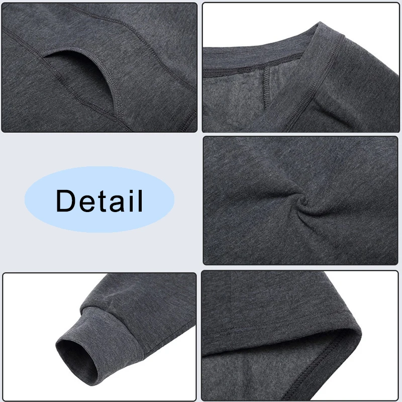 Зимние Для мужчин Кальсоны для женщин утолщаются S комплекты термобелья плюс