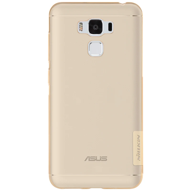 Чехол для Asus Zenfone 3 Max ZC553KL оригинальный прозрачный мягкий силиконовый чехол Nillkin