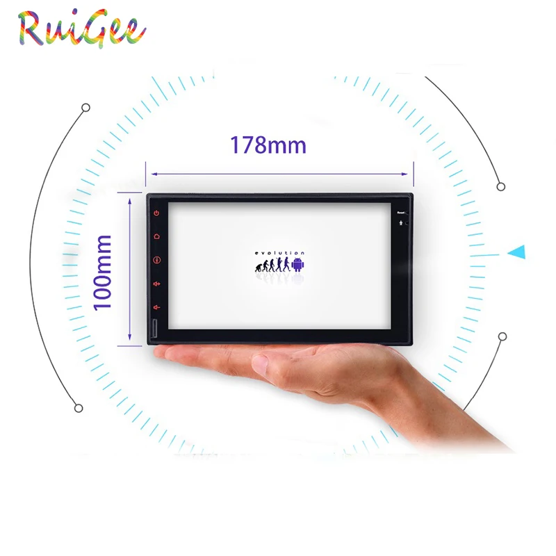 Quad core 2 din android 7.1 автомобильный dvd gps для vw passat b6 golf5 polo jetta Nissan 7inch HD экран wifi поддержка 3G on.