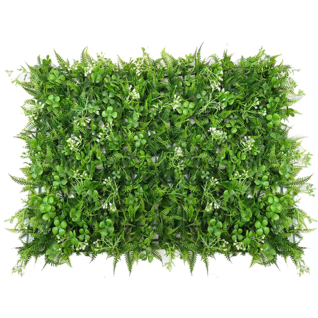 

Artificial Plant Lawn DIY Background Wall Artificial Grass Leaf Plant Garden Yard Wedding party Home Decoration