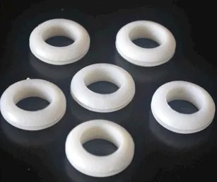 60pcs 14mm Inner Diameter Black White Dual Side Open Hole Plug Cable Wiring Rubber Protector Ring Seal Grommet Gasket | Обустройство