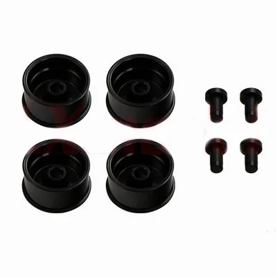 4pcs Tamiya Mini 4WD Racer Parts Homemade Learning Four-wheel Drive Accessories Medium-Diameter Aluminum Alloy Wheels 94992C | Игрушки и