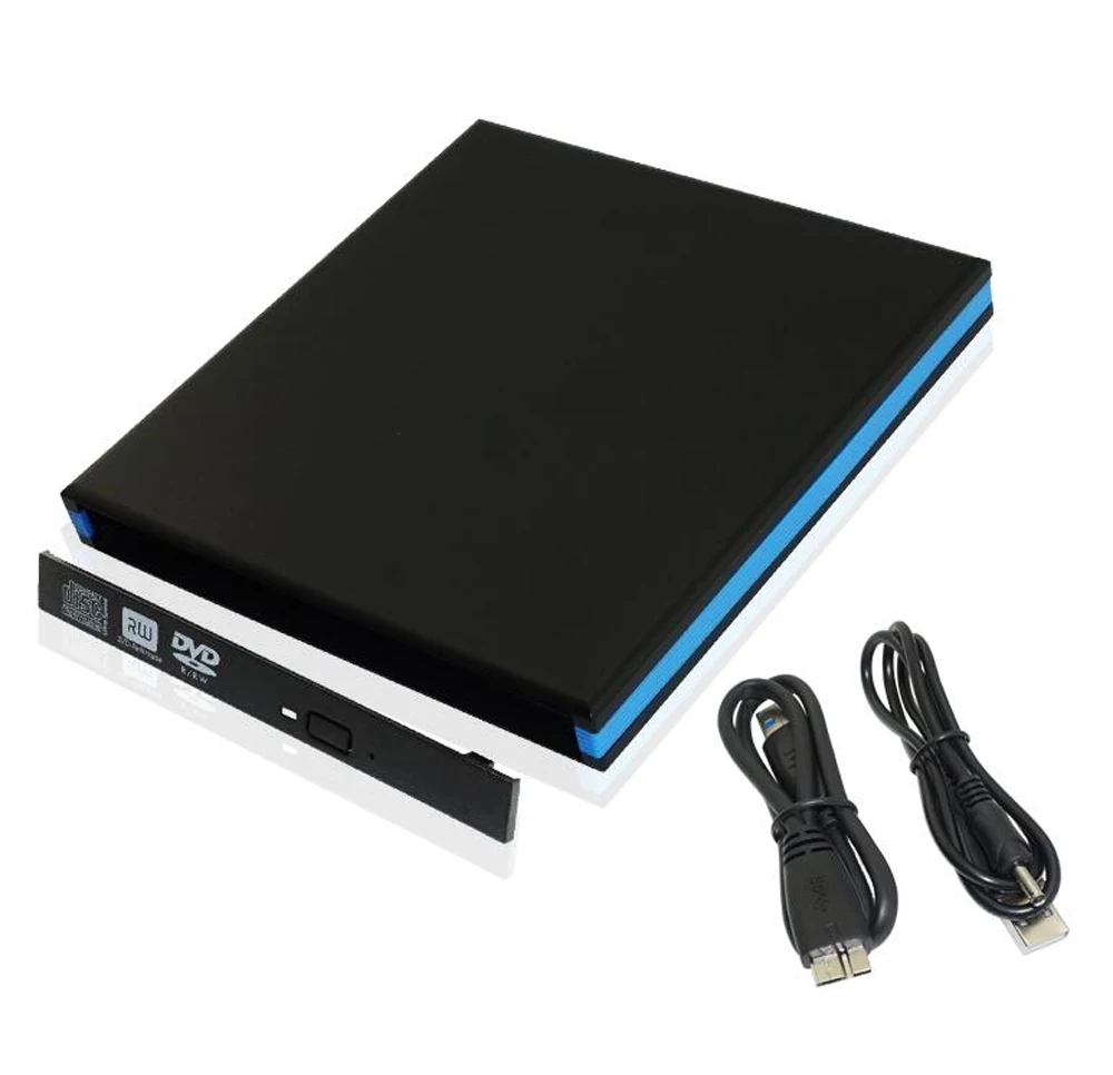 Внешний USB 3.0 DVD накопитель 12 7 мм|Оптические дисководы| |