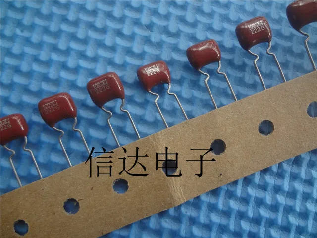 Original new 100% audio film capacitor 2200pf 100V 0.0022uF 222/100v p=5mm (Inductor) | Обустройство дома