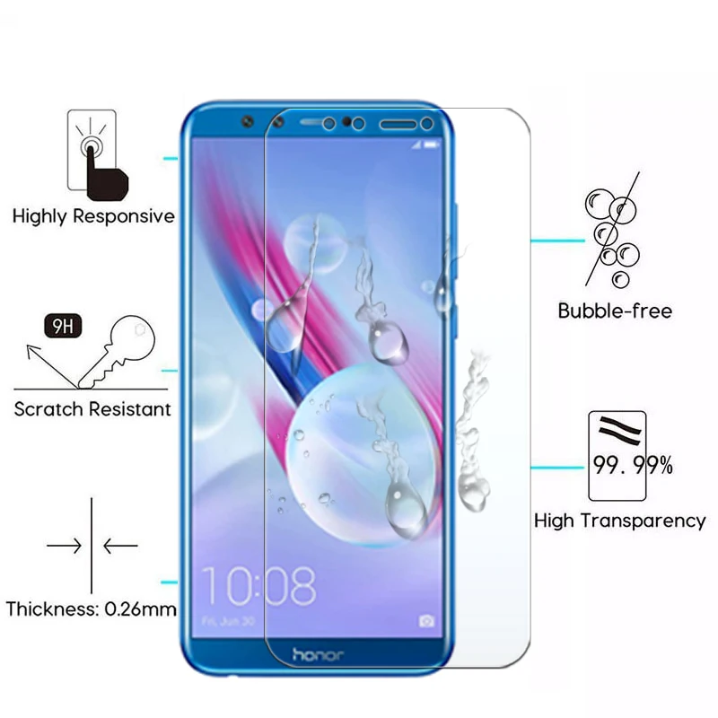 Защитное стекло на Honor 9 Lite для Huawei 10 закаленное Xonor 9lite Защитная пленка экрана Honor9