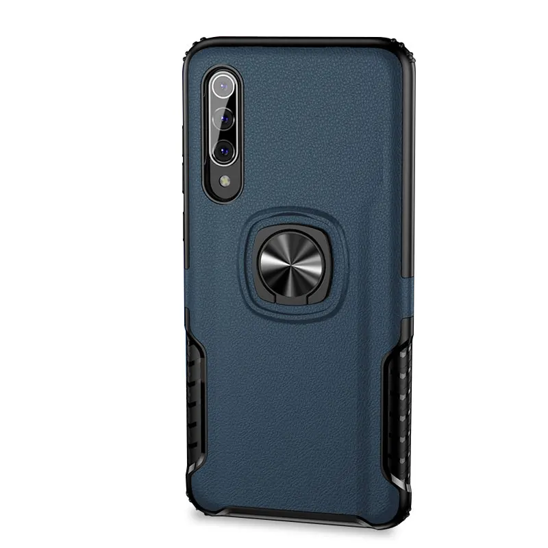 Чехол для Xiaomi Mi 9 держатель с кольцом на палец и подставкой анти-осенний чехол