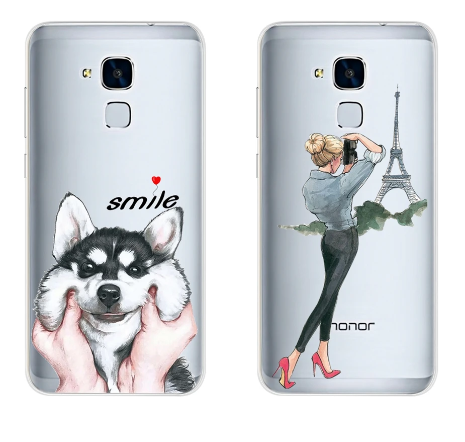 Чехол для huawei GT3, чехол для huawei Honor 7 lite/huawei GR5 Mini, мягкая задняя крышка из ТПУ, чехол для телефона huawei GT3 NMO-L21 чехол
