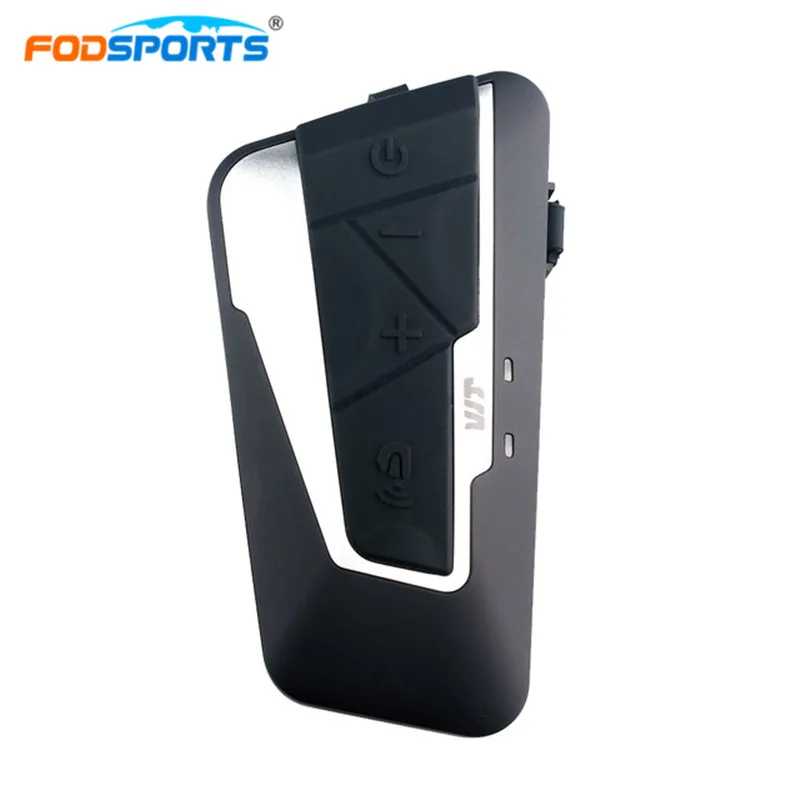 Fodsports 1200 м Мотоциклетный домофон Bluetooth шлем гарнитура мотоциклетный шлем домофон с FM подключением мобильного телефона BT-S2 Freedconn