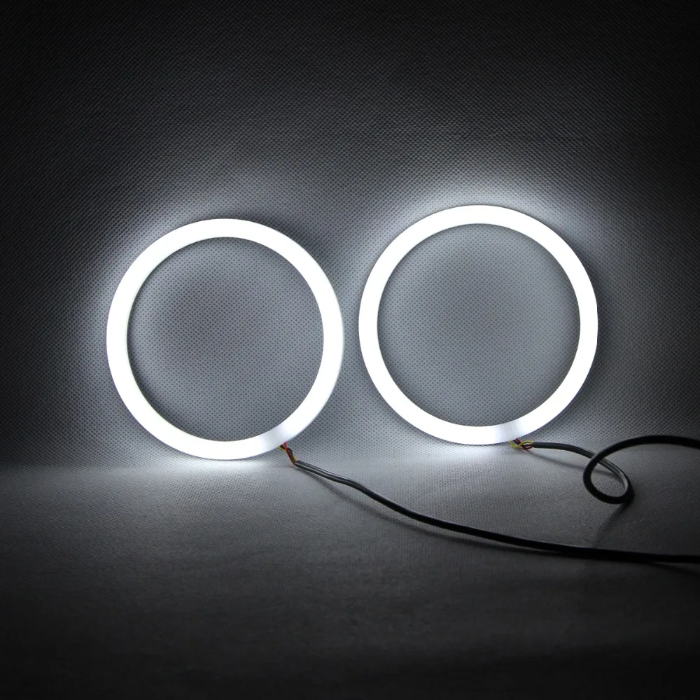 Хлопковые фары с ангельскими глазами ДХО двухцветные огни указателями поворота