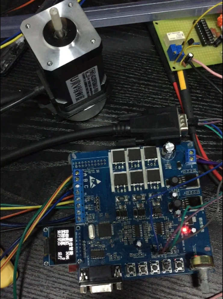 STM32 DC бесщеточный двигатель макетная плата по ощущениям нет ощущения кодер BLDC PMSM FOC5.3