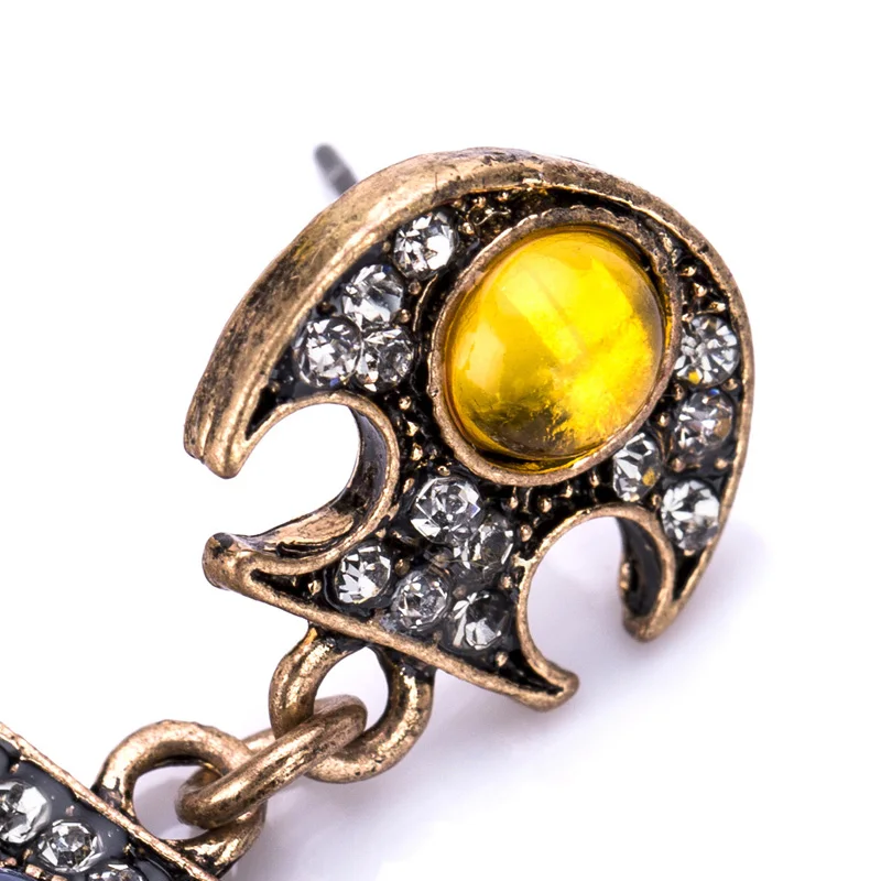 Индийские серьги-подвески Jhumki Jhumka с белым искусственным жемчугом, женские винтажные античные золотые свадебные вечерние ювелирные изделия, Прямая поставка