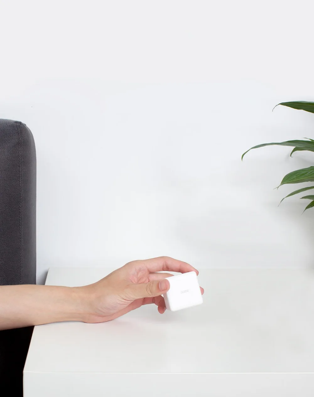 Xiaomi Aqara Cube контроллер Zigbee версия управляется шестью действиями работает с Xiaomi Mijia шлюз для комплектов умного дома белый