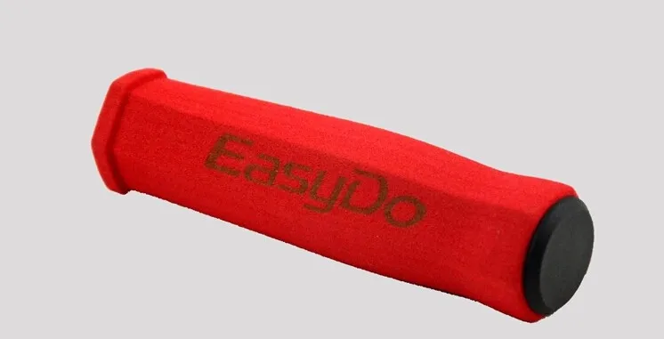 1 пара мягких грипов для велосипеда Easydo MTB/складывающийся велосипедный руль, противоскользящие комплекты грипов, велосипедные аксессуары, красный, черный, белый