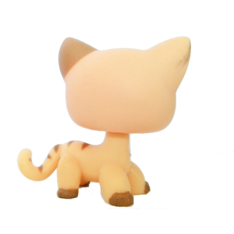 LPS кошка настоящий оригинальный маленький зоомагазин фотосессия #886 кошачий крем