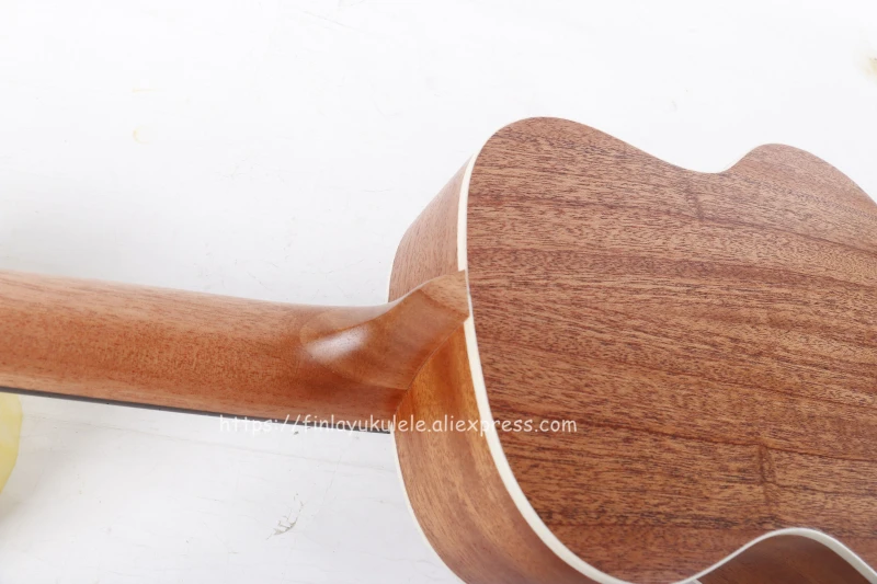 Finlay 2" Акустический тенор инструмент укулеле с полным Mahogany Top/Body, 26 ukelele с nylong мешок+ струны, FU-QTT