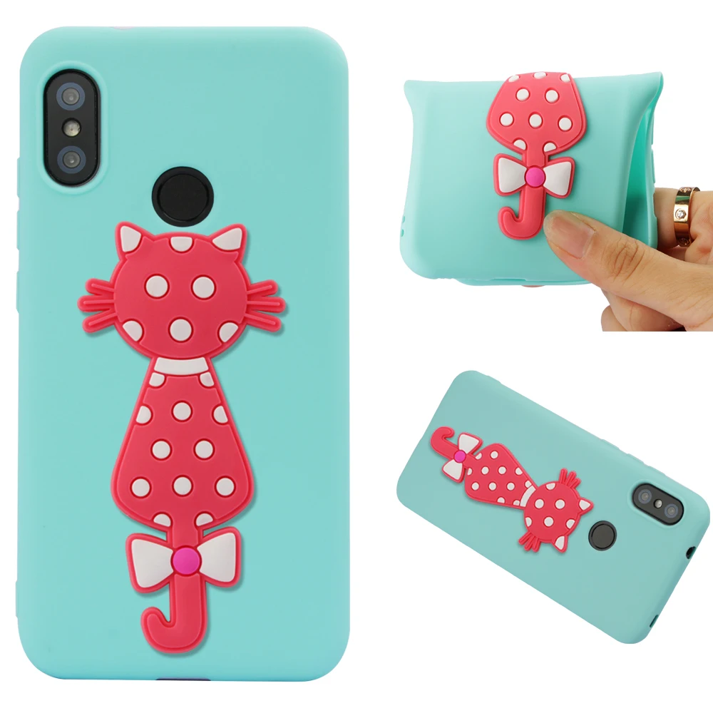 Xiaomi mi A2 Lite/красный 6 Pro/mi x 2 s/S2/Y2 случая высокого патч милый маленький кот роспись