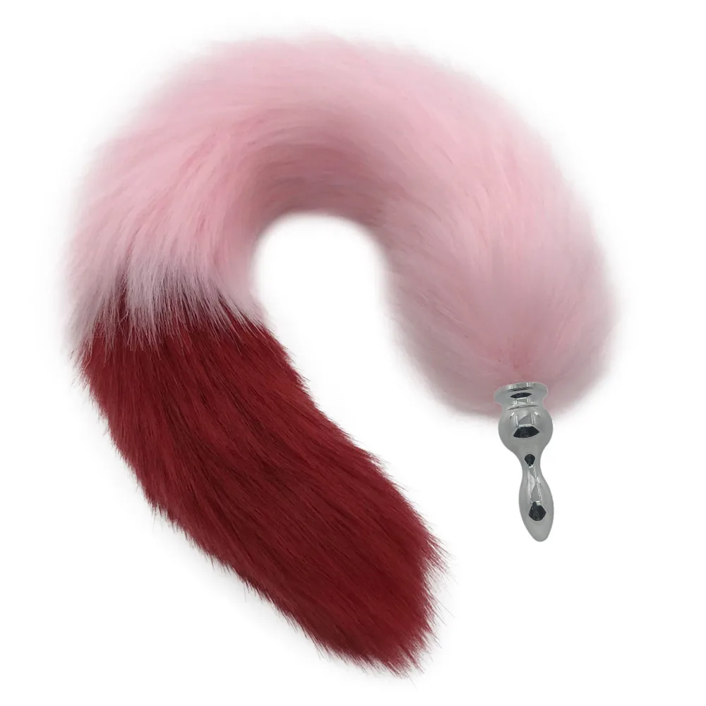 Metal Feather Anal Toys Fox Tail Plug Erotic Anus Toy Butt Sex For Woman And Men Sexy Adult Accessories | Красота и здоровье