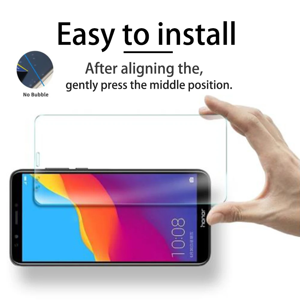 Защитное стекло Honer 7x для Huawei Honor 7a 7c Pro защита экрана 7 X C A X7 C7 A7 закаленное на Honor7x