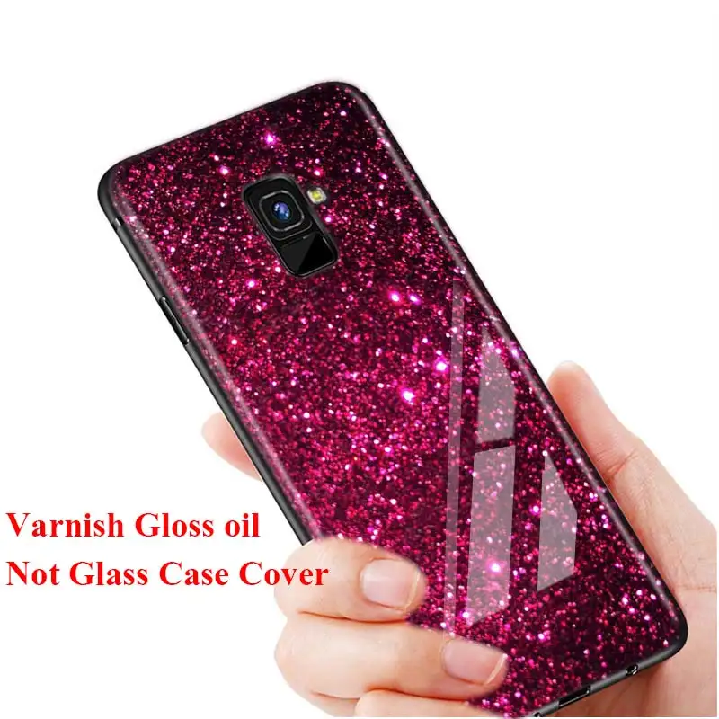 Style 08 Черный силиконовый чехол для samsung A9 A7, чехол для samsung Galaxy A8 A6 Plus A5 A3 Star, не стеклянная крышка, стиль 154KK - Цвет: Style 08