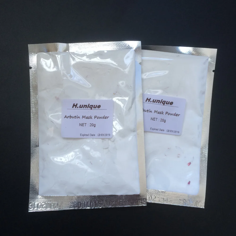 Мягкий порошок арбутина 20 г финальный увлажняющий косметический салон спа