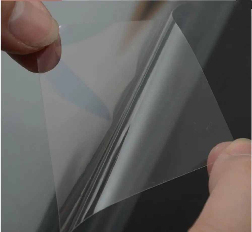 1 м х 3 прозрачная однобоковая клейкая пленка для письма белая доска обучения