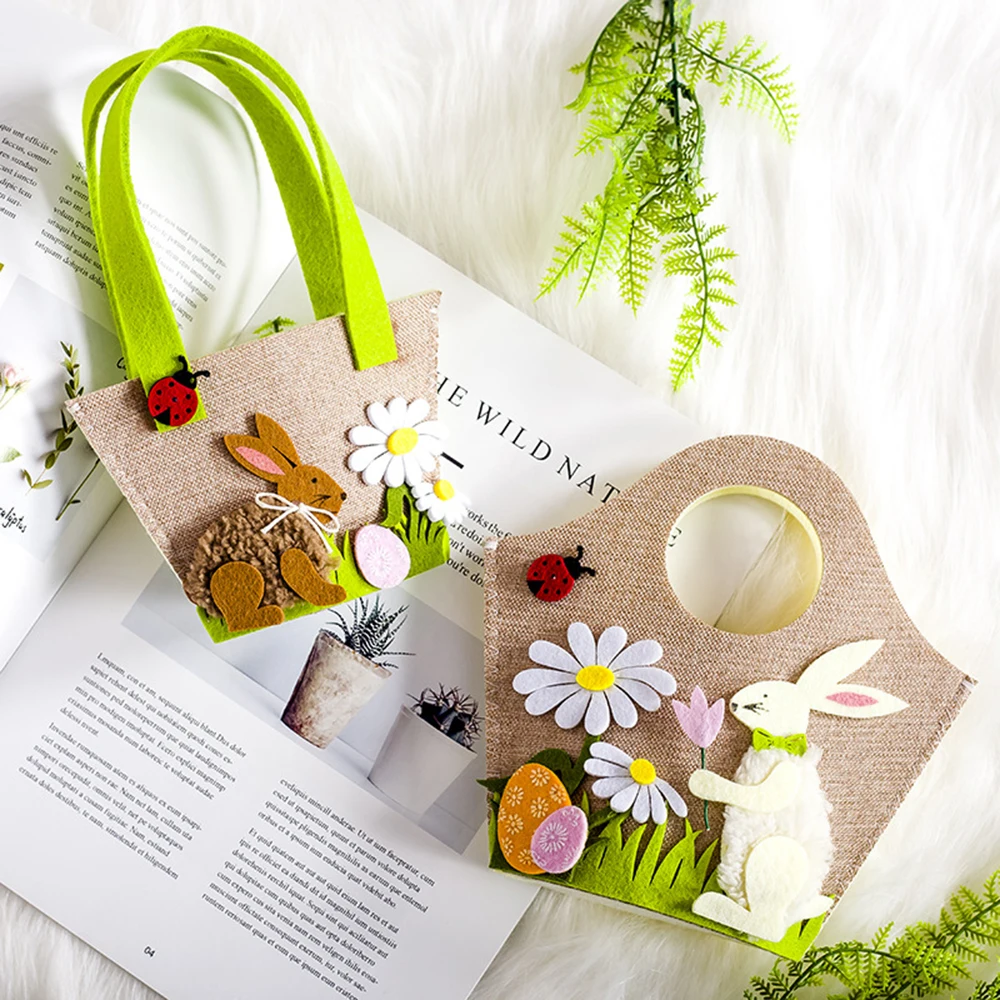 Милые пасхальные украшения сумка для вечеринок детские конфеты яйцо игрушка