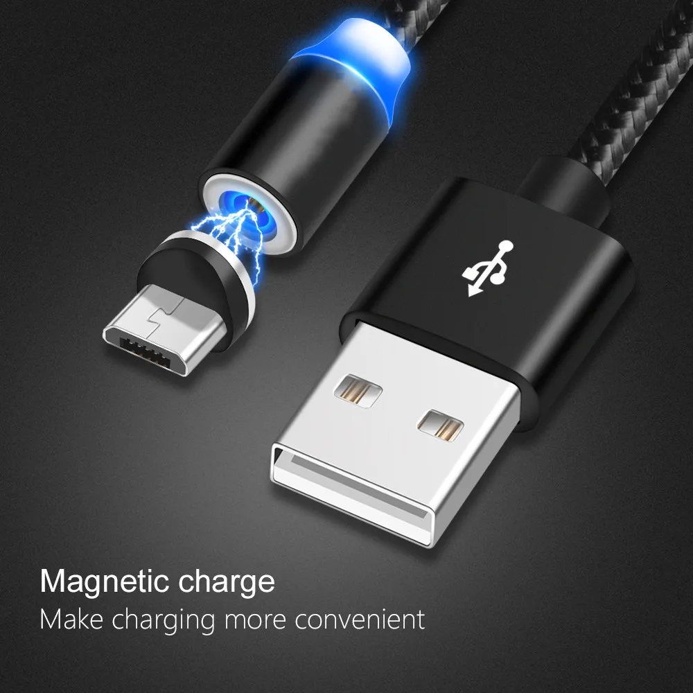 Магнитный usb-кабель для iPhone XS Max X 8 7 6 s Plus iPad Pro, кабель для быстрой зарядки samsung, Xiaomi, huawei, кабели для мобильных телефонов